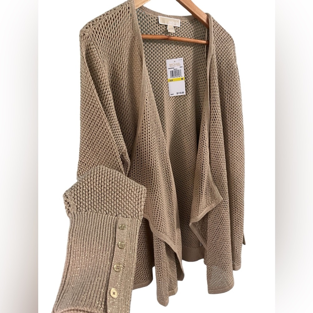 Michael Kors Crochet Cardigan